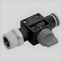 Фитинг с краном HVFS10-02